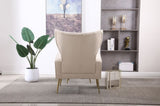 Modern Accent Chair with Ottoman, Comfy Armchair for Living Room, Bedroom, Apartment, Office W136192197
