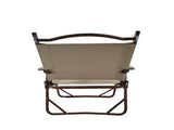 Comfy Foldable Portable Chair with Armrests Aluminium Frame, Travel Kermit Chair Easy to Fold W495107783