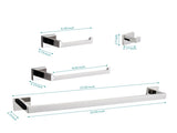 5 - Piece Bathroom Hardware Set 33334429