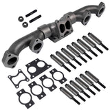 Complete Exhaust Manifold With Mounting Kit Replacement for Cummins ISX CM570 3680650 New 57747812