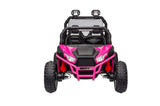 ZNTS 24 Volt Ride on Toys with Remote, Metal Frame Electric Powered off-Road UTV with 2 XL Seater, 4x200W W2058P204118