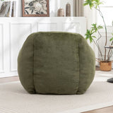 Bean Bag Chair, Comfy Bean Bag Sofa with Back Support, Faux Fur Bean Bag Chair for Adults and Kids, W2200P326891