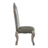 Grey and Vintage Bone White Side Chairs B062P182715