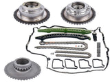 Timing Chain Kit w/ Camshaft Adjuster Fits for Mercedes-Benz M271 C200 C250 C180 E200 E250 CGI 1.8L 50875110