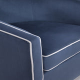 Kendall Blue Swivel Chair B050P157989