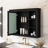 35'' x 27.5'' Medicine Cabinet, Wall Mounted Bathroom Storage Cabinet, Modern Bathroom Wall Cabinet N710P236930B