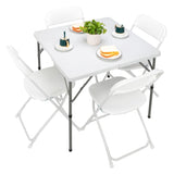 34" Blow Molding Foldable Square Table 60289561