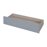 Twin Size Daybed Wood Bed with Two Drawers, Gray WF301864AAE