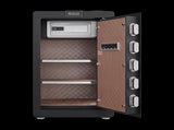 Safe Box with Biometric Recognition, Built-in Removable Partition And Flexible Compartment W328P381084