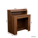 Modern Extendable Dining Table with Storage W331P191551