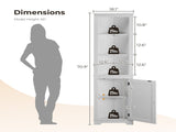 L-shaped 3-layer with single door double Z shape LED light strip front curved base feet Triammine 87790648