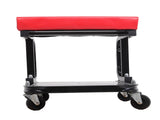 U-Shaped Rolling Creeper Seat Red & Black 06520838