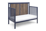 Connelly 4-in-1 Convertible Crib Midnight Blue/Vintage Walnut B022P204866