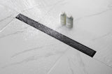 32 Inches Linear Shower Drain with Removable Cover, 304 Stainless Shower Drain Included Hair W92891549
