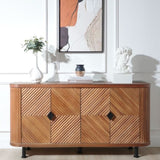 Accent Storage Cabinet, Modern Accent Buffet Cabinet Adjustable Shelves, Freestanding Sideboard W2729P202566