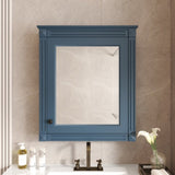 24'' x 27'' Wall Mounted Bathroom Storage Cabinet with Mirror, Medicine Cabinet with Height N710P195492C