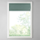 Printed Faux Silk Room Darkening Cordless Roman Shade B035129684