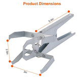 4Pack Reusable Mole Traps with Scissor Jaw Mole Killers Effective Mole Clips for Vegetable Shed 30580239
