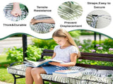 Outdoor Bench Cushion, 63 20 4 Inch, Tufted Waterproof Swing Cushion with Ties, for Patio Bench 88084735