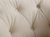 Katherine Tufted Accent Chair, Sky Neutral Beige Polyester B2719P238177