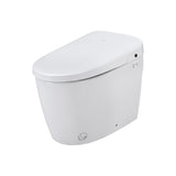 ZNTS Smart Toilet Bidet Combo with Self-Cleaning Nozzle, Heated Seat, Night Light, Knob Control, Power W1219P262872