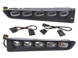 LED Daytime Running & Turn Signal Light Replacement for Ford Bronco 2/4 Door 21-24 Bumper Kit 13591072