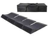 4PACK Tire Saver Ramps,Car Tire Wheel Ramps,Anti-Slip Hard Plastic Design,With Carry Bag,Black 34026701