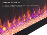60 Inch Electric Fireplace, Recessed and Wall Mounted Fireplace W1769139419