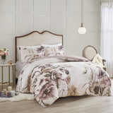 Full/Queen 3 Piece Cotton Printed Duvet Cover Set B03597338