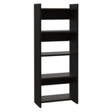Vizcaya Home Office Set, Single Drawer, Keyboard Tray,Bookcase -Black B07092121