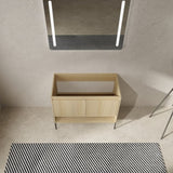 36" Freestanding Bathroom Vanity & 2 Soft-Close Cabinet Doors -Excluding Sink W1972P199461