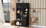 U-Can Modern Entryway Bench with Coat Rack, 3 Shelves and Drawers, 3 Sturdy Hooks, 40.2'' Wide Hall N724P264676B