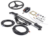 Hydraulic Outboard Boat Steering Kit 13.5" Steering Wheel, Hydraulic Helm Pump 64480483