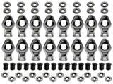 16Pcs Steel Roller Tip Rocker Arms Set Fit for Small Block Chevy 305 350 400 1.6 Ratio 3/8" Stud 79326882