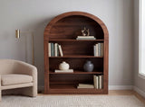 Arched 47.6 Inch, 4-Tier Bookcase, Arched Bookcase, Arch - Modern W2641P562765