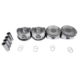 Pistons w/ Rings Replacement for 2007-2013 Toyota Camry RAV4 Scion tC Lexus 2.4 13211-0H041-A0 45473760