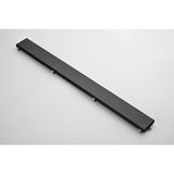 24 Inches Linear Shower Drain, Included Hair Strainer and Leveling Feet W2287P148563