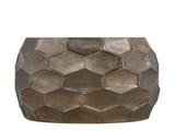 ET101 Modern Contemporary Aluminum material 21" Height End Table, Side Table with Glossy B009P295929