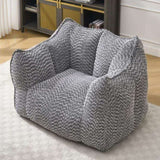 Sofa chairs with highly resilient foam for living rooms and bedrooms, comfortable square lazy, W1996P252268
