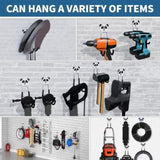 ZNTS Garage storage hooks 10 pieces, heavy steel tools utility J wall mount, suitable for bicycles, chair 88066367