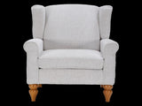 Coffee Table & Armchair Set,Vintage Luxury Style, a high-back comfortable reading chair & a 08347935