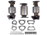3x Catalytic Converters Kit Fit for Honda Accord 3.0L 2003-2007 45106 45107 45108 35706606