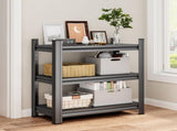 3 Tier Metal Shelves, Adjustable Height Storage Shelving Units for Home, Garage, Laundry, Den, 78714542