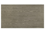1pc Contemporary Dining Table Rectangular Wood Base Two-Tone Brown Black Finish Wooden Dining Room B011P264142
