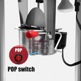 Kaitu Bar Style Popcorn Machine, 6-Ounce Popcorn Maker Popper, Red W2841P218157