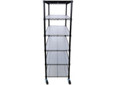 6 Tier 6000lbs Capacity NSF Metal Shelf Wire Shelving Unit, Heavy Duty Adjustable Storage Rack with W465142127