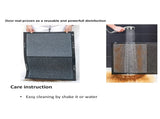 2 in 1 Disinfecting Sanitizing Floor Entrance Mat Disinfection Doormat Entry Rug sanitizer, 76589102