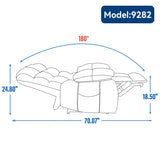ZNTS Lift Recliner Chair Heat Massage Dual Motor Infinite Position Up to 350 LBS Large Electric Power W1803P244622