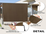 8'X8' Mocha HDPE spliced roller shutter 38299157