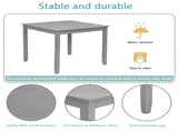 Wooden Dining Square Table, Kitchen Table for Small Space, 4 Person Dining Table, Gray
ONLY THE W1998126373